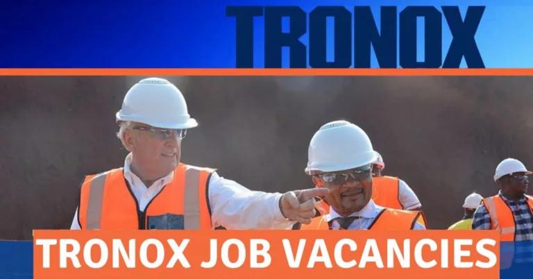 Tronox Jobs Australia-KSA-USA-UK-Netherland 2023