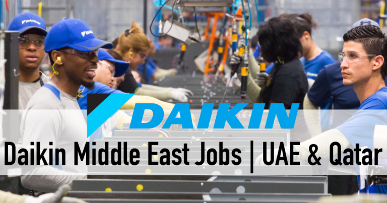 Daikin Careers | Daikin Middle East Jobs Dubai-UAE-Qatar-Africa 2023